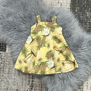 Gymboree Vintage 2003 Tropical Pineapple Dress‎ Size 12-18 Month